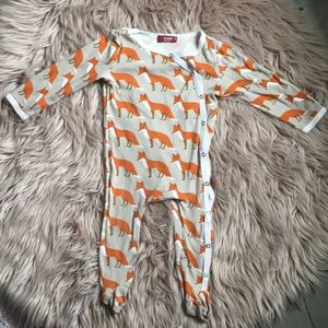 Milkbarn fox pajamas
